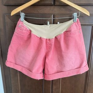 Indigo Blue High Waist Peach Shorts